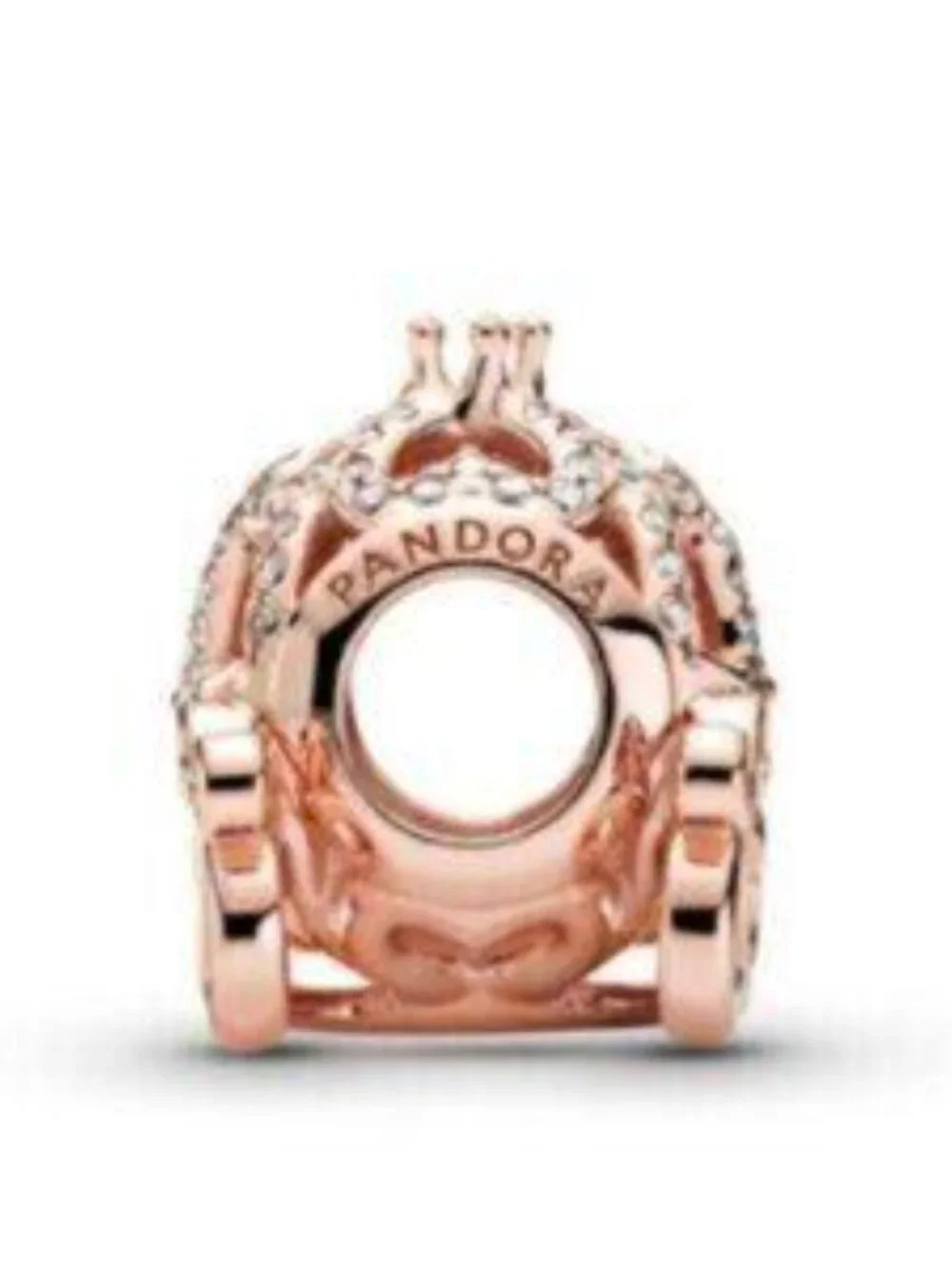 Pandora Rose? Cinderella Sparkling Carriage Charm